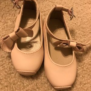 Janie and Jack Pink Ballet shoes